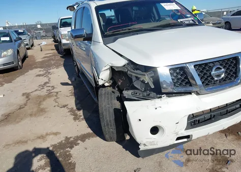2015 Nissan Armada Platinum from USA, damaged, VIN 5N1BA0ND0FN613826